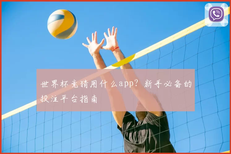 世界杯竞猜用什么app?新手必备的投注平台指南