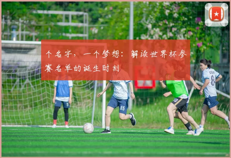 个名字，一个梦想：解读世界杯参赛名单的诞生时刻